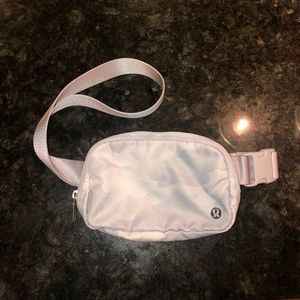 COPY - brand new without tags Lululemon belt bag, gray, and white camo